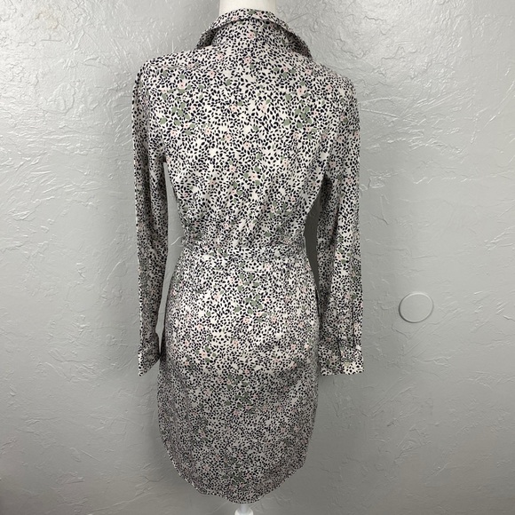 UNTUCKIT For Her Phoebe Floral Print
Long Sleeve Button Shirt Dress Size 6 - Picture 8 of 11